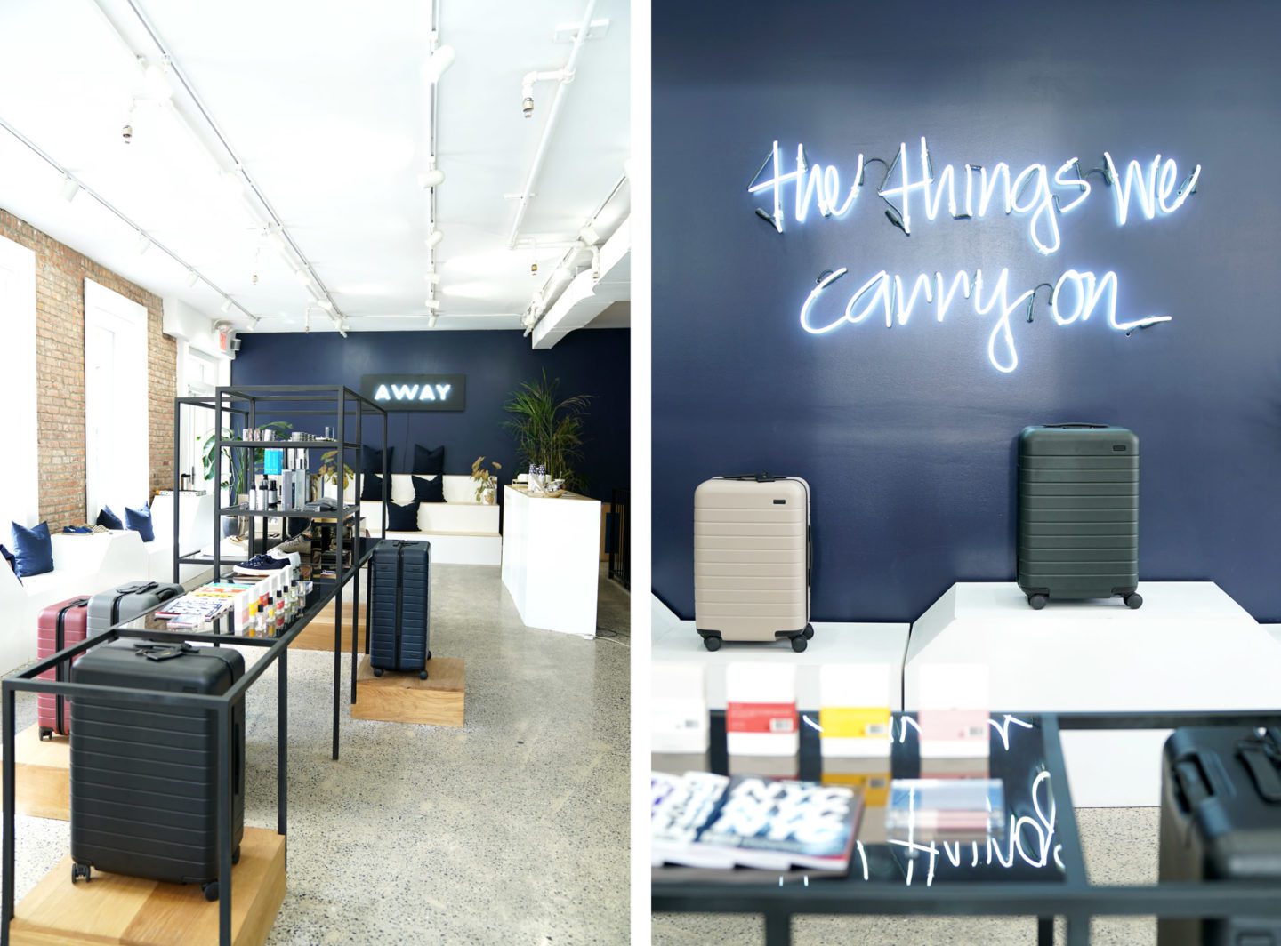 Away Travel Store in Soho NYC | The Beauty Look Book