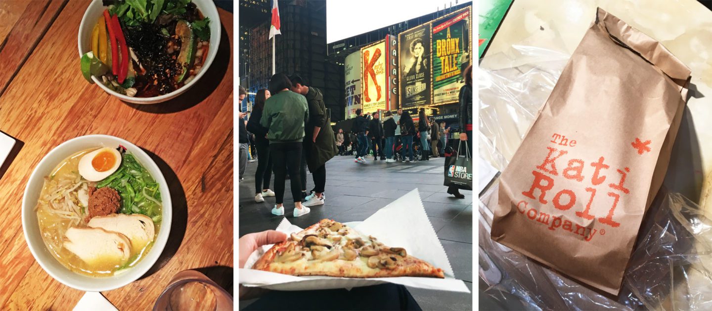 NYC Eats - Totto Ramen, Pizza by the slice, Kati Roll