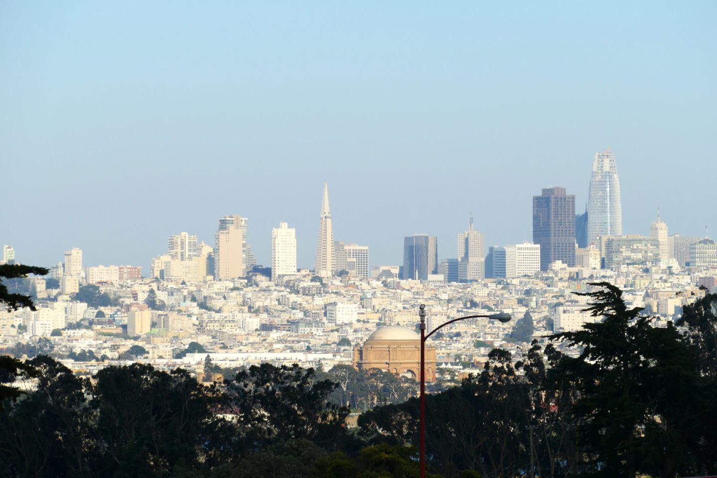 San Francisco City View from bridge
