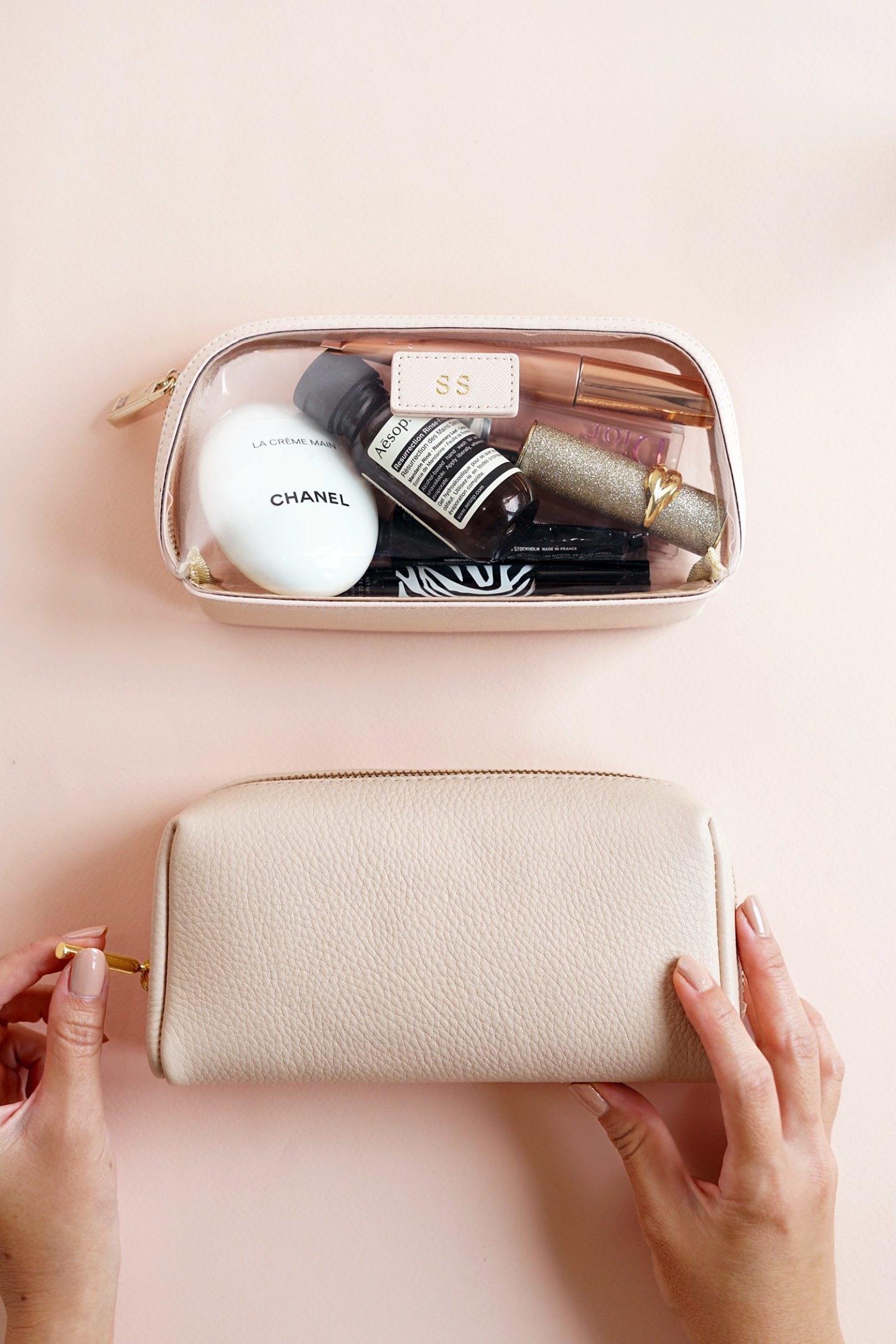 Chic Makeup Bags Daily Edited and Cuyana
