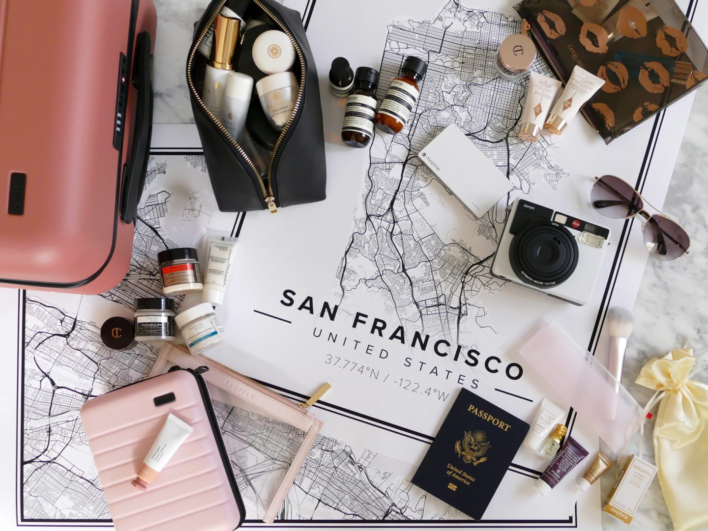 Travel Beauty Packing San Francisco | The Beauty Look Book